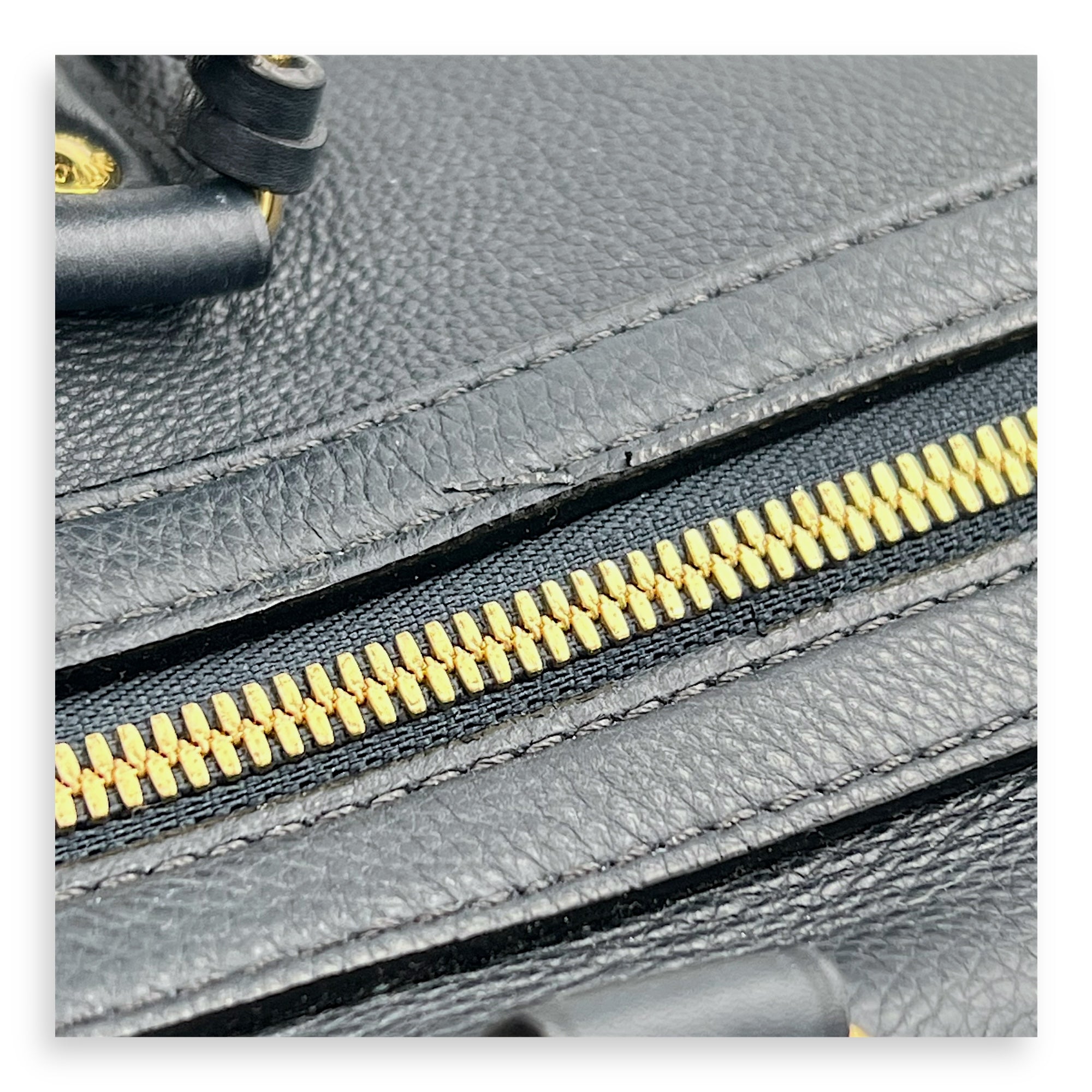 Sofia Coppola Boston Blue Top Handle Bag in Calfskin, Gold hardware - Image 14