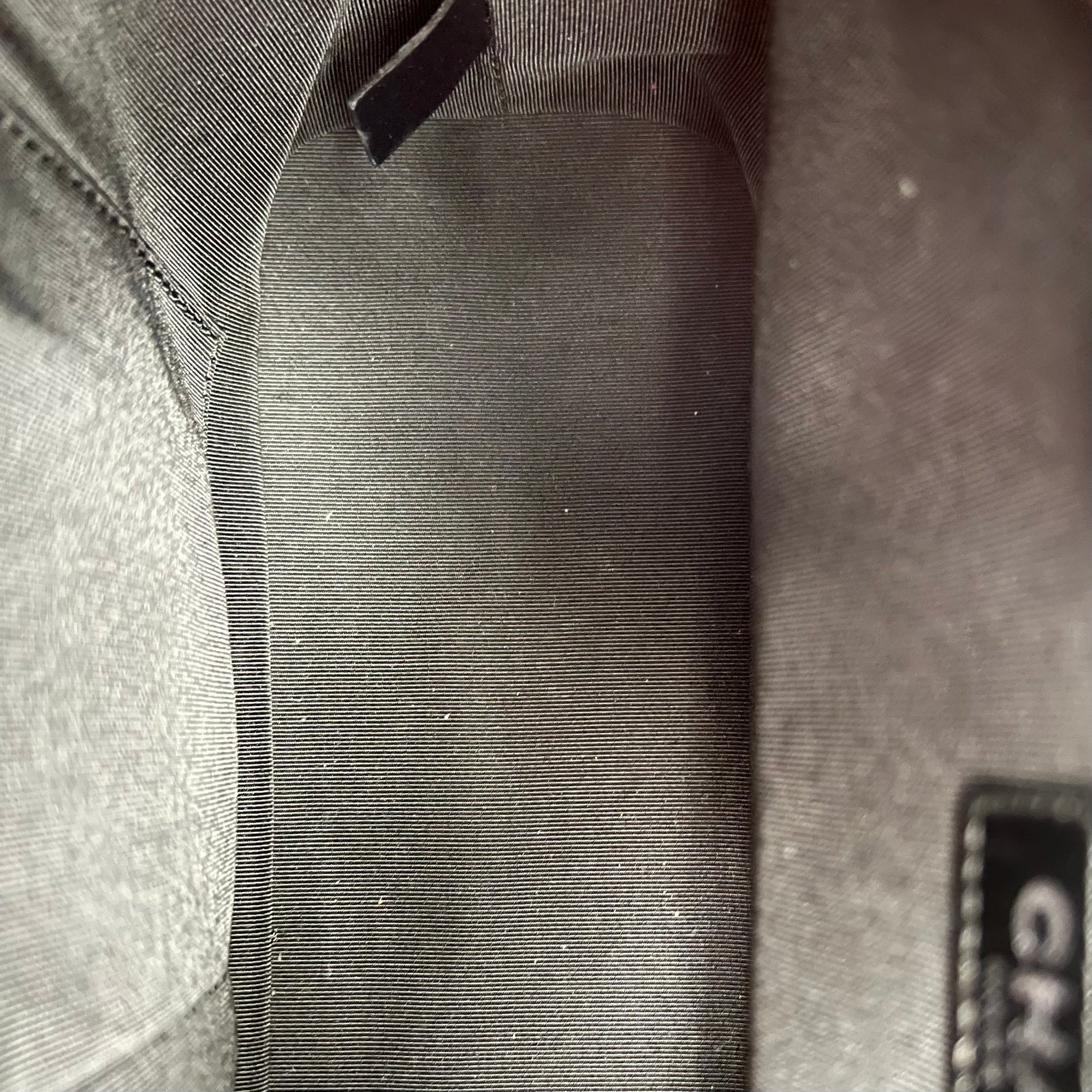 Gabrielle Large Black Shoulder Bag in Calfskin, So Black hardware - Image 12