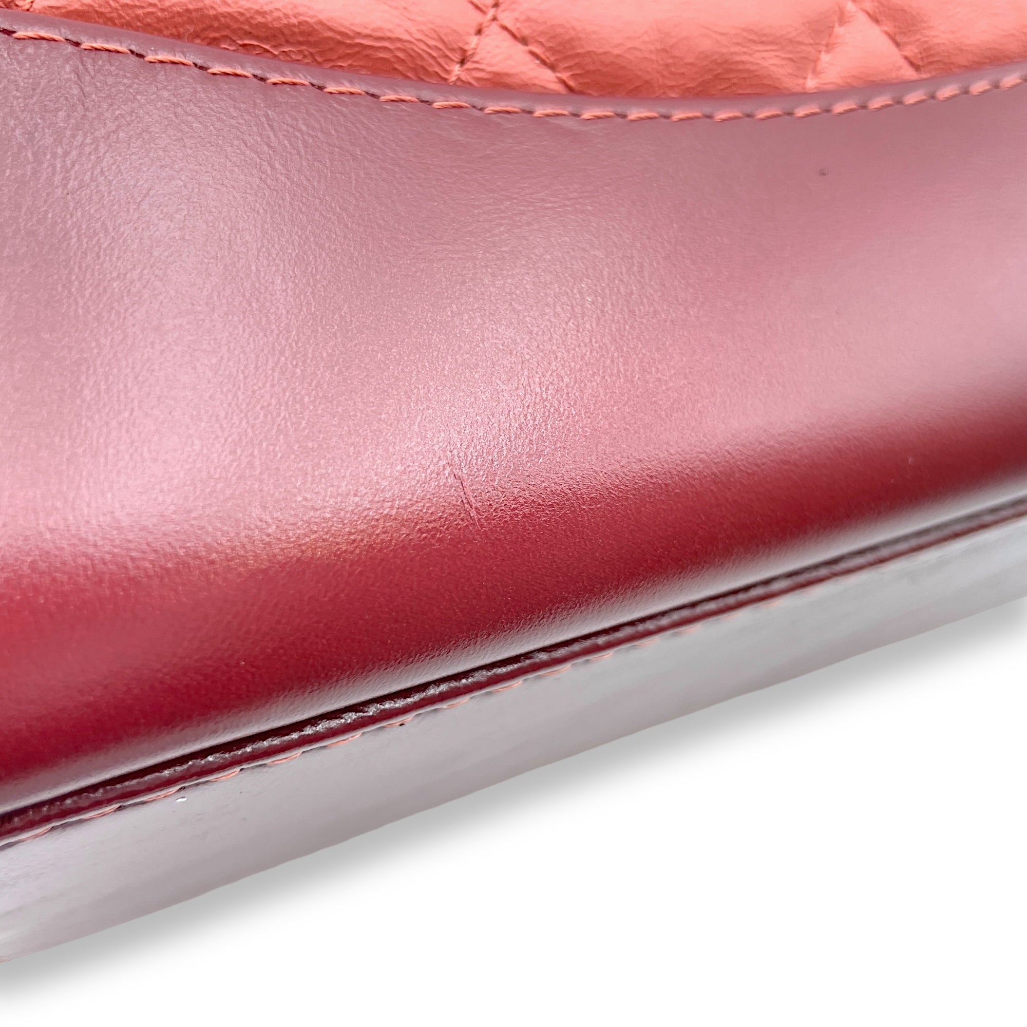 Gabrielle Raspberry Backpack in Calfskin, Gold/Ruthenium/Silver hardware - Image 11