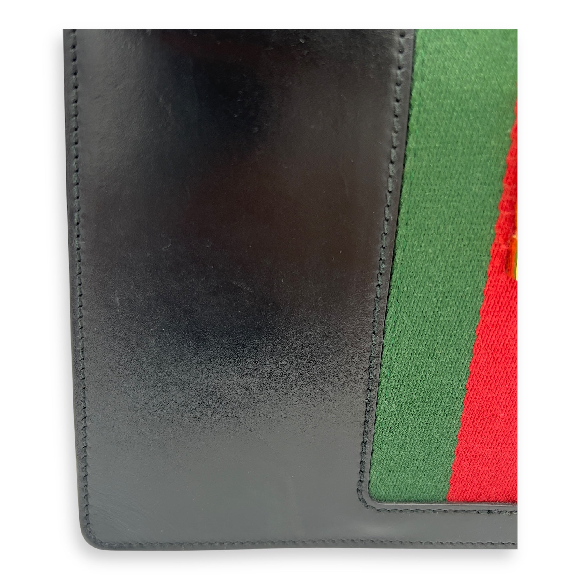 Sylvie Shoulder Bag Black in Calfskin, Gold hardware - Image 19