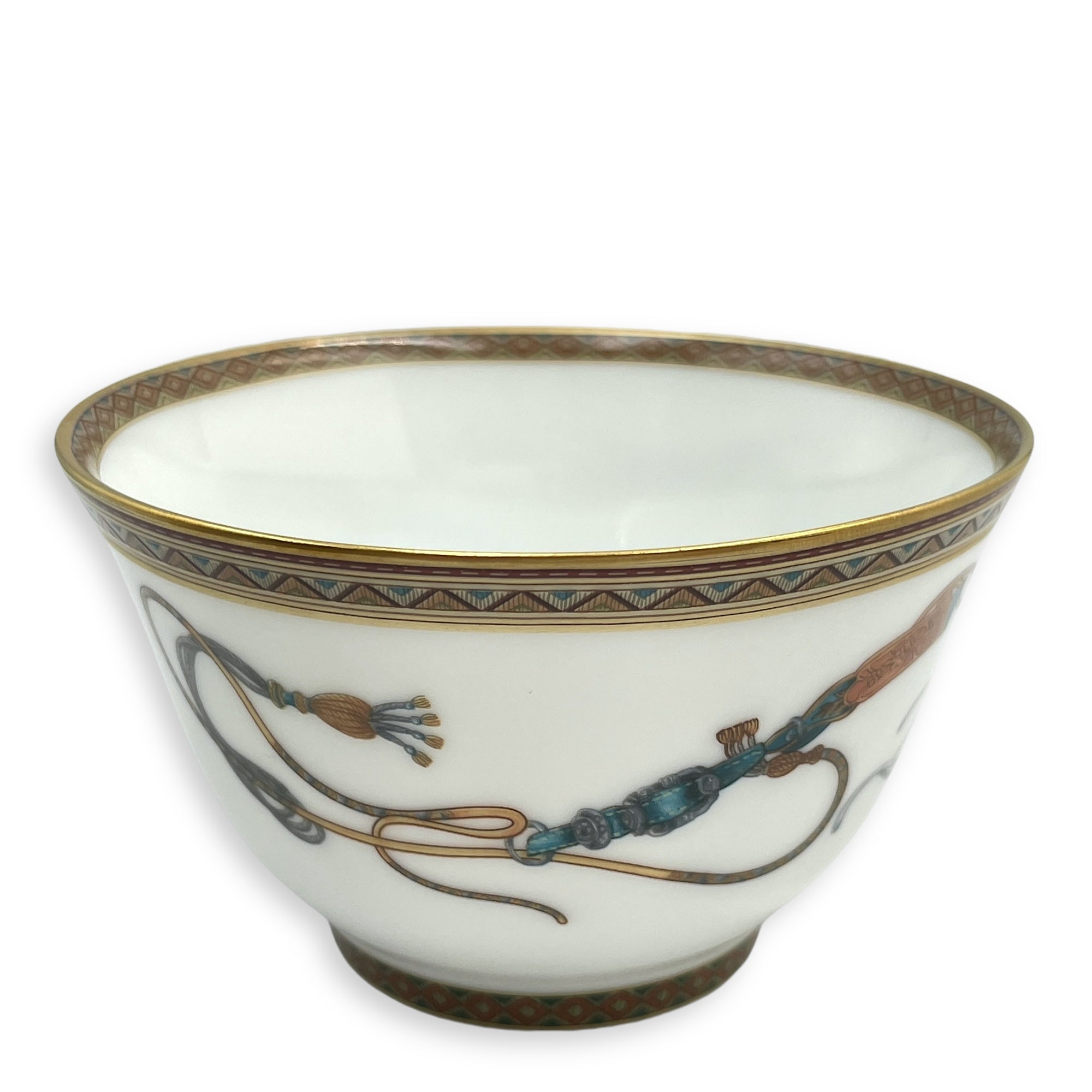 Cheval d’Orient tea cup with lid and saucer Large MultiColor Tableware - Image 3