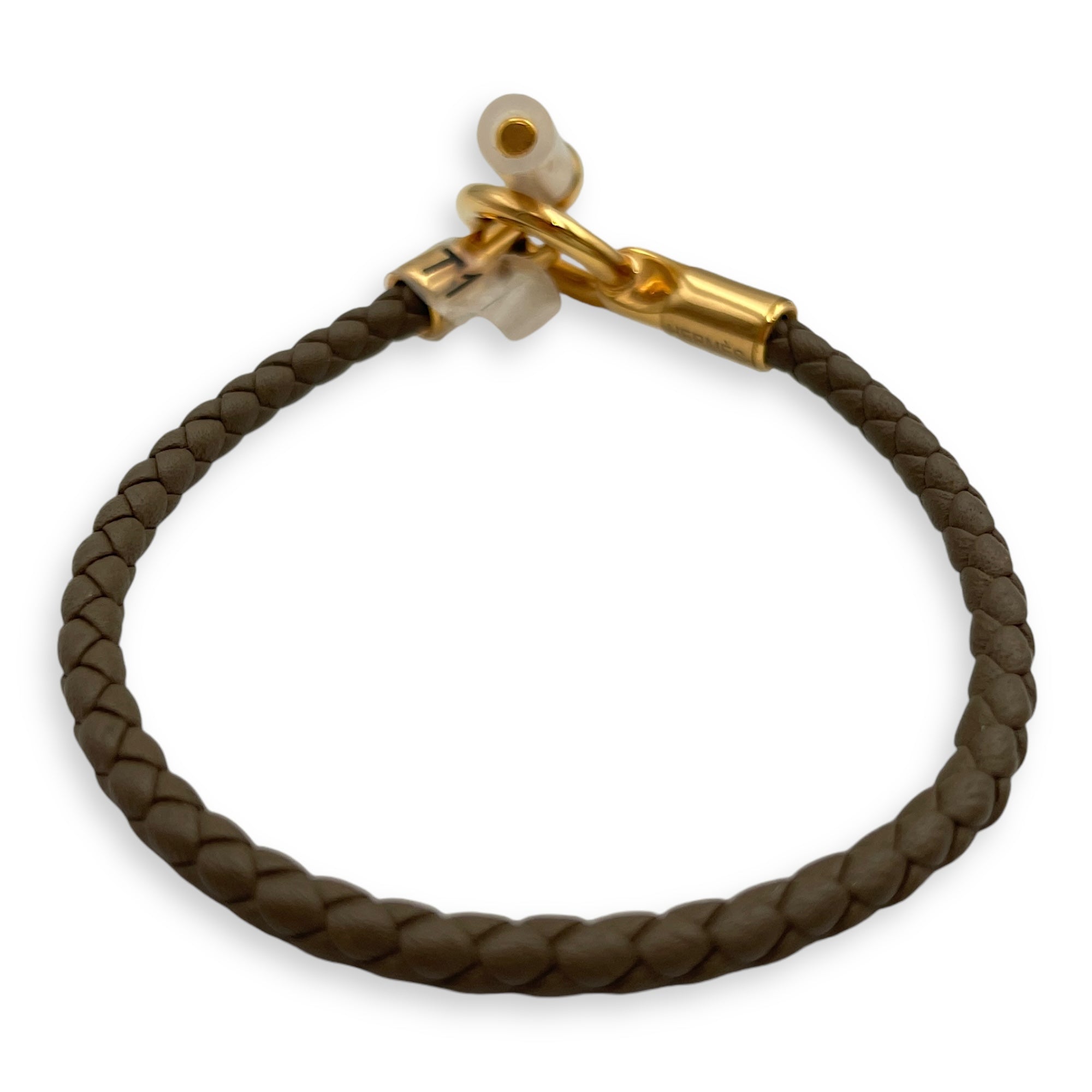 Glenan Bracelet T1 Etoupe Bracelet in Swift, Rose Gold hardware - Image 3
