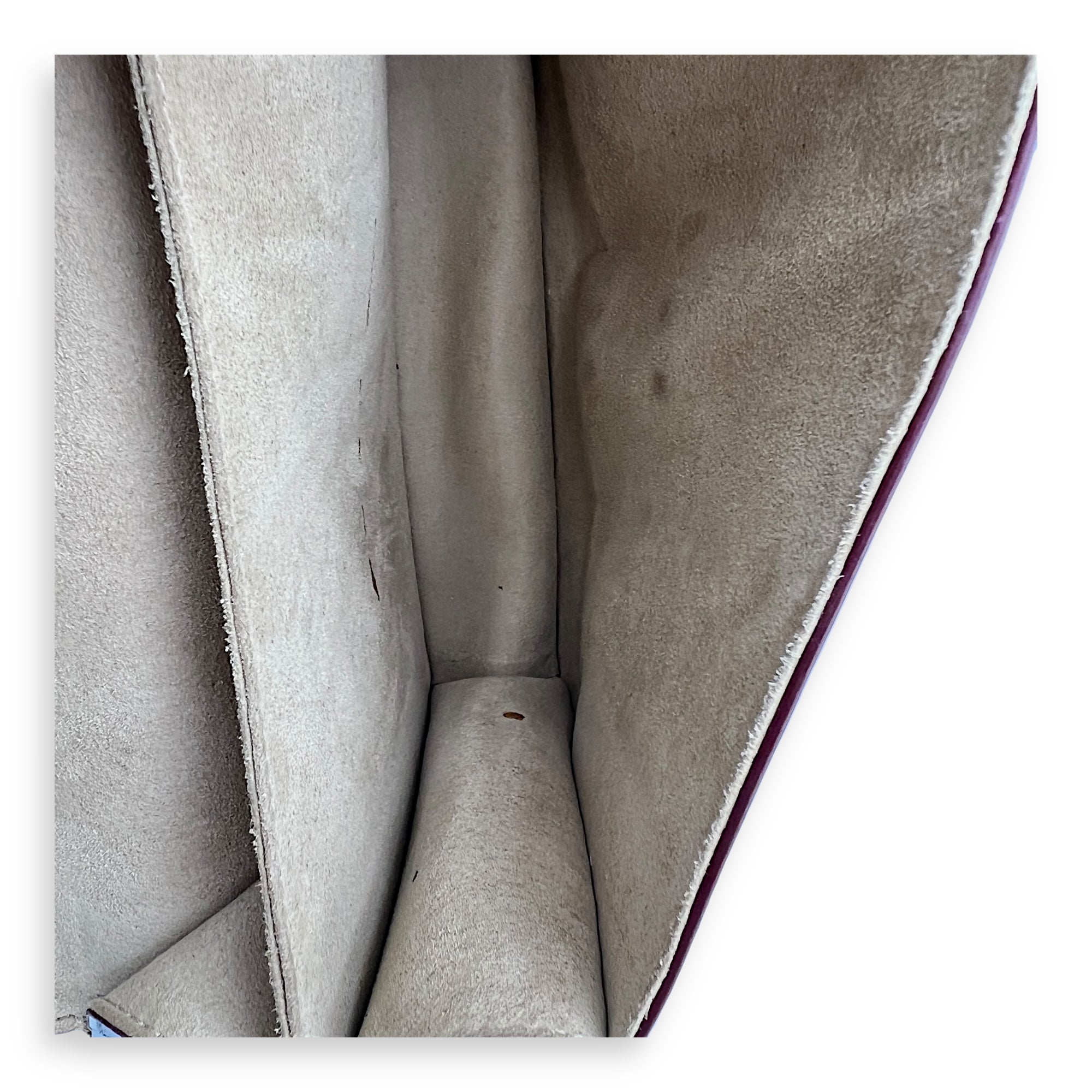 Kan I Small Crossbody bag in Calfskin, Silver Hardware - Image 14