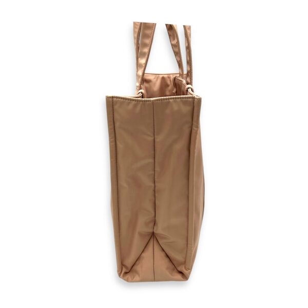 Woody Tote Bag Orange in Nylon - Image 4