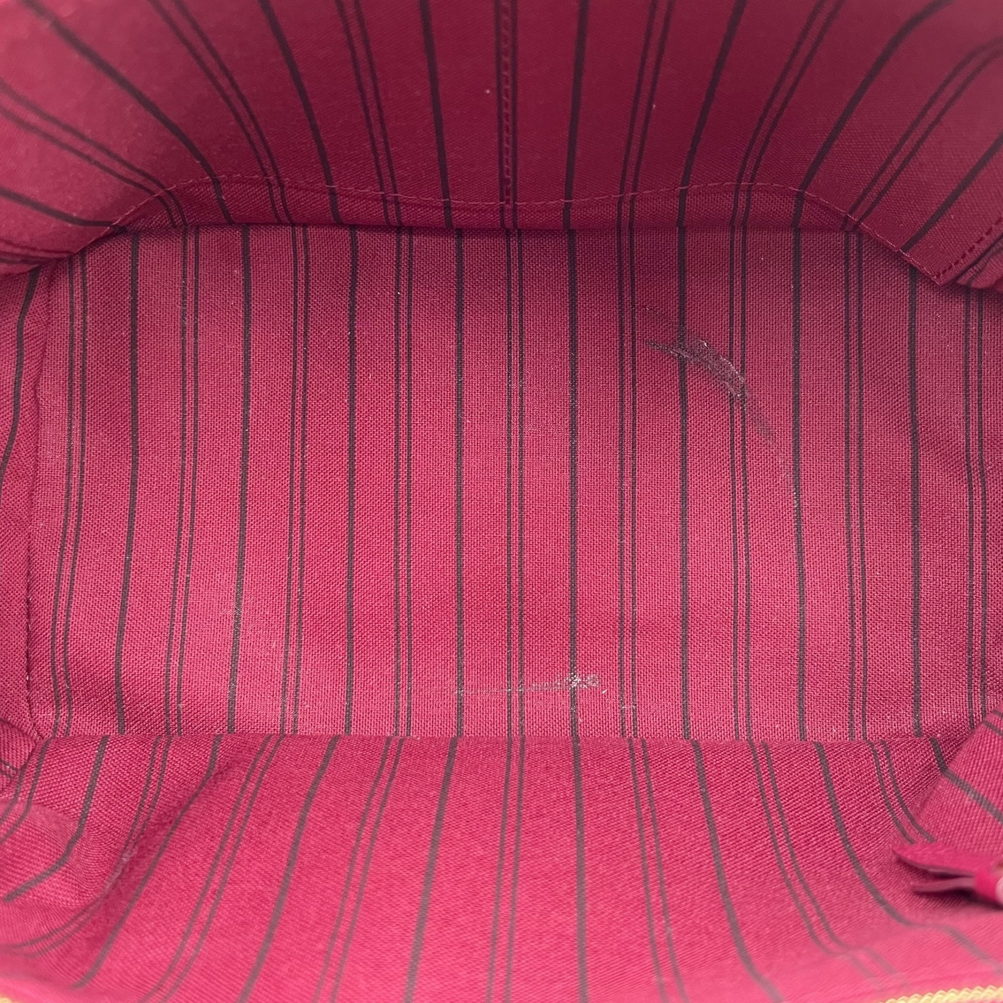 Speedy Bandouliere Top Handle Bag Red in Monogram Empreinte Leather, Gold hardware - Image 7