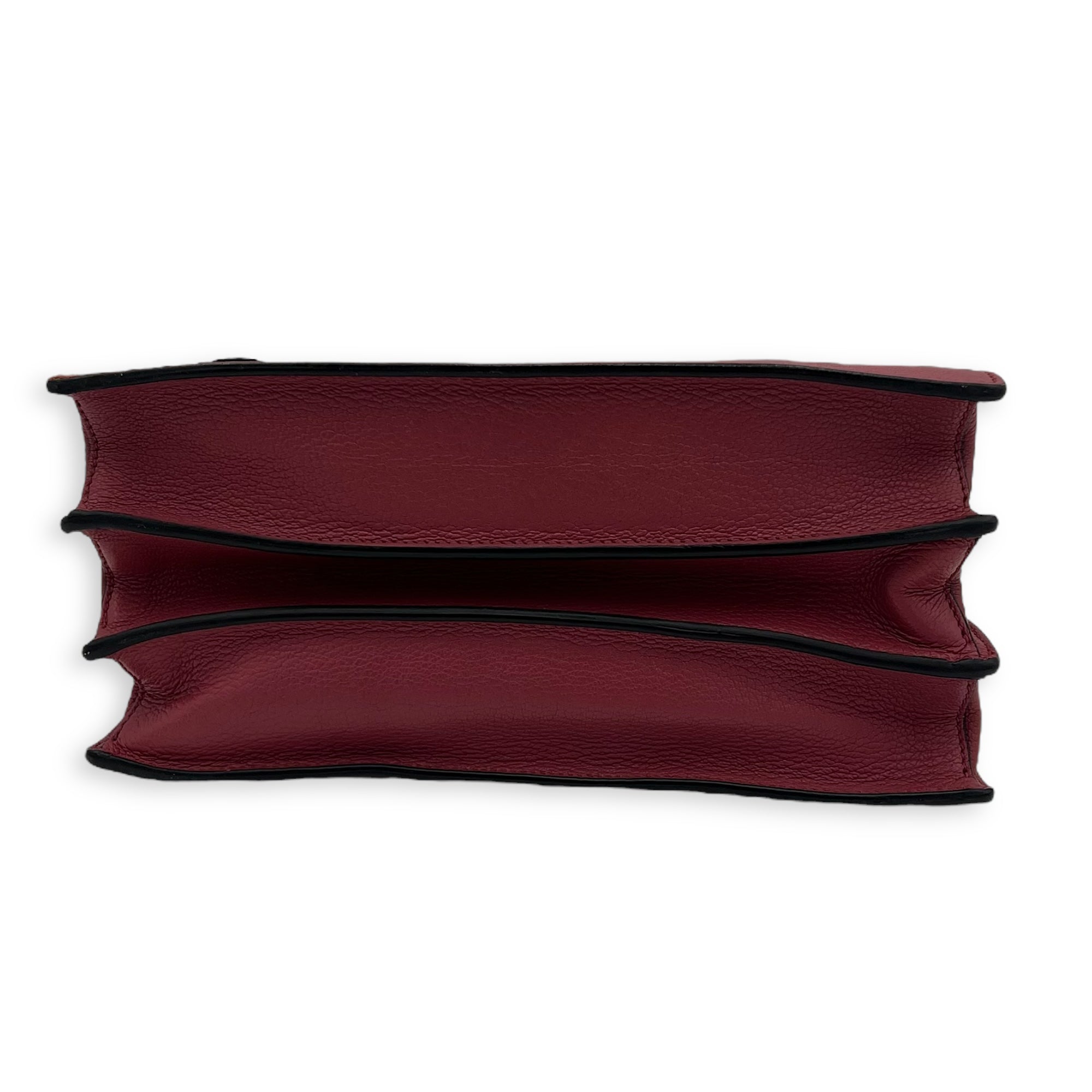 Madras Pink Top Handle Bag in Calfskin, Gold hardware - Image 6