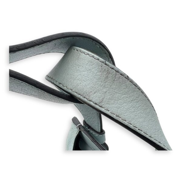 Hammock Medium Blue Top Handle Bag in Calfskin, Silver hardware - Image 14