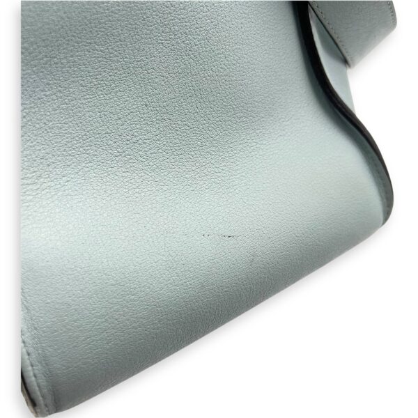 Hammock Medium Blue Top Handle Bag in Calfskin, Silver hardware - Image 16