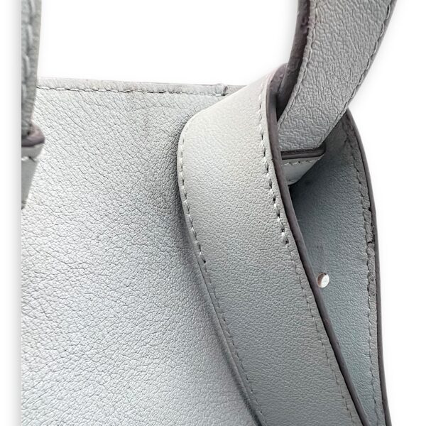 Hammock Medium Blue Top Handle Bag in Calfskin, Silver hardware - Image 17